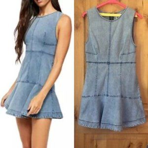 SOLD- Free People Alex Denim Dress